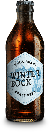 NAZ National zum goldenen Leuen - huus-braui Bier Winter Bock